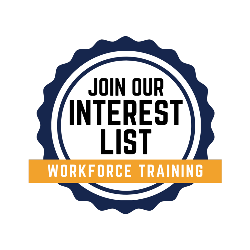 Join our interest list button